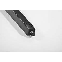 K&M 13924 Banquette noir brillant, assise imitation cuir - Vue 2